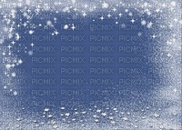 minou-blue-blå-background-bg-snow-winter - PNG gratuit