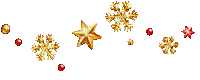 soave deco animated snowflake stars ball christmas - GIF animé gratuit