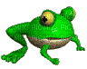 frog - GIF animate gratis