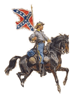 western cavalerie sudiste - PNG gratuit