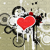 Red heart vector sticker - Zdarma animovaný GIF