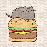 Pusheen panino laurachan - GIF animado gratis
