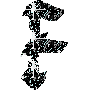 Gif lettre noir-F- - Безплатен анимиран GIF