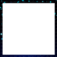black frame with glitter stars - Kostenlose animierte GIFs