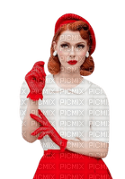 WOMAN RED AND WHITE ●[-Poyita-]● - kostenlos png
