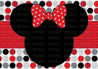 image encre couleur  anniversaire effet à pois Minnie Disney  edited by me - darmowe png