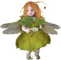 Little Girl Fairy - Nemokamas animacinis gif