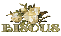jolie rose Bisous - GIF animado gratis