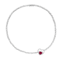 Jewellery Silver Heart - Bogusia - gratis png
