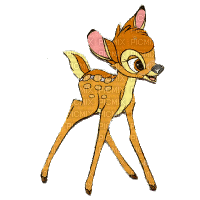 Bambi - Бесплатный анимированный гифка
