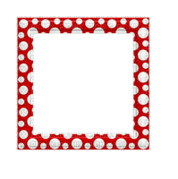 Polka Dot Frame-RM - Darmowy animowany GIF