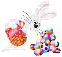 пасха заяц, яйца, Карина - Gratis animeret GIF