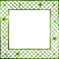 soave frame animated web clover patrick green - Gratis animeret GIF