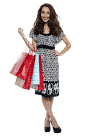 Kaz_Creations Woman-Femme-Shopping-Bags - png ฟรี