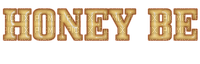 Honey Text Brown Beige - Bogusia - δωρεάν png