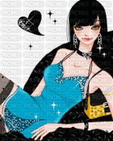 cecily-fashion animee (image) - 免费动画 GIF