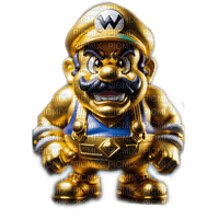 24k Wario Figure - δωρεάν png
