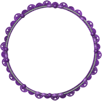 frame-round-purple - kostenlos png