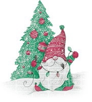 soave christmas winter  deco gnome tree - PNG gratuit