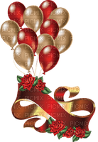 Kaz_Creations Deco Flowers Balloons - δωρεάν png