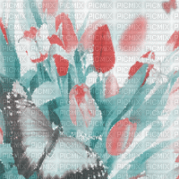 soave background animated spring easter flowers - GIF animate gratis