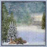 fond hiver décoration Noël_background Winter decoration Christmas - png gratis