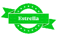 Kaz_Creations Names Estrella Colours - Darmowy animowany GIF