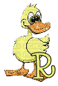 Kaz_Creations Alphabets Ducks Letter R