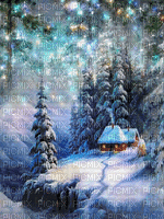 Winterzauber - Ilmainen animoitu GIF