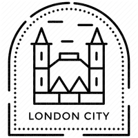 London City England Stamp - Bogusia - Free PNG