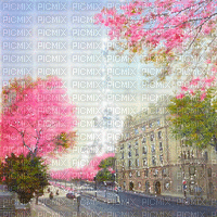 Y.A.M._Landscape Paris city - GIF animasi gratis
