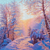 Y.A.M._Winter New year background - бесплатно png