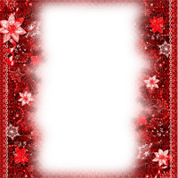 Christmas.Frame.Red - KittyKatLuv65 - bezmaksas png