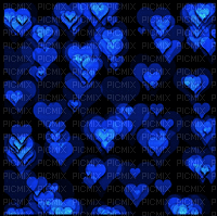 heart coeur herzen   background fond hintergrund effect  gif anime animated animation image effet  love blue