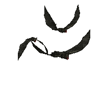 Morcegos - GIF animate gratis