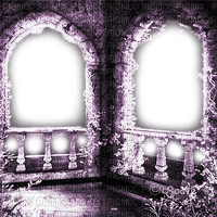 soave frame gothic vintage terrace purple - zadarmo png