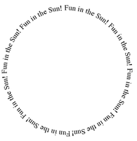 Summer.Cadre.Frame.Text.Circle.Victoriabea - Free PNG