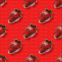 Strawberries Background - Zdarma animovaný GIF