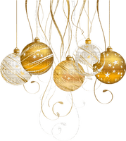 gala Christmas balls - png ฟรี