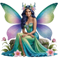 springtimes fantasy girl woman spring fairy - ücretsiz png