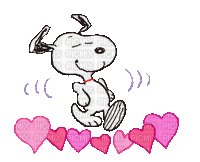 MMarcia gif Snoopy - Free animated GIF