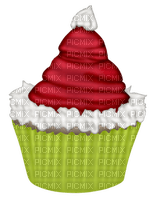 Kaz_Creations Christmas Deco Cupcakes Cake - png gratuito