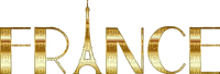 text france gold deco tube - zadarmo png