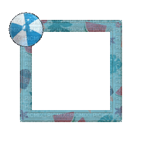 Small Blue Frame - GIF เคลื่อนไหวฟรี