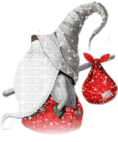 soave christmas winter deco gnome black white - 免费PNG