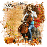 woman with violin bp - gratis png