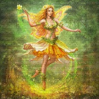 Yellow Fairy - PNG gratuit