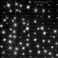 Y.A.M._Fantasy night stars black-white - Bezmaksas animēts GIF