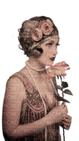 Art Deco woman bp - безплатен png