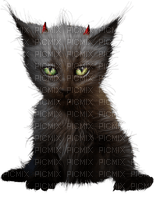 cat gothic chat - PNG gratuit
